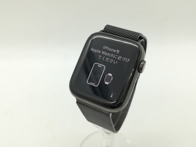 【中古】Apple Apple Watch Series6 44mm Cellular グラファイトステンレス/ミラネーゼループ グラファイト レギュラー【川越クレアモー