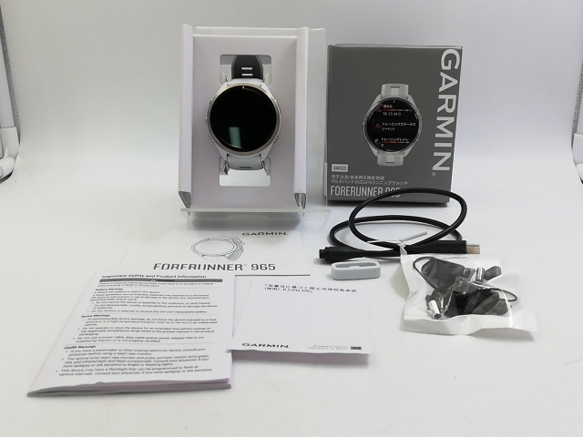 【中古】Garmin Forerunner 965 010-02809-61 White【大宮東口】保証期間１ヶ月【ランクA】_6