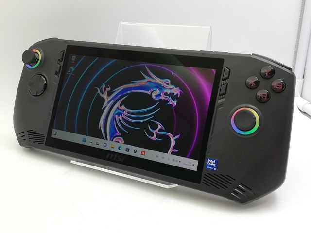 【中古】MSI Claw A1M CLAW-A1M-003JP 【Core Ultra 5 135H 16G 512G(SSD) WiFi 7インチ(1920x1080/120Hz)】【大宮東口】保証期間１ヶ月【ランクB】