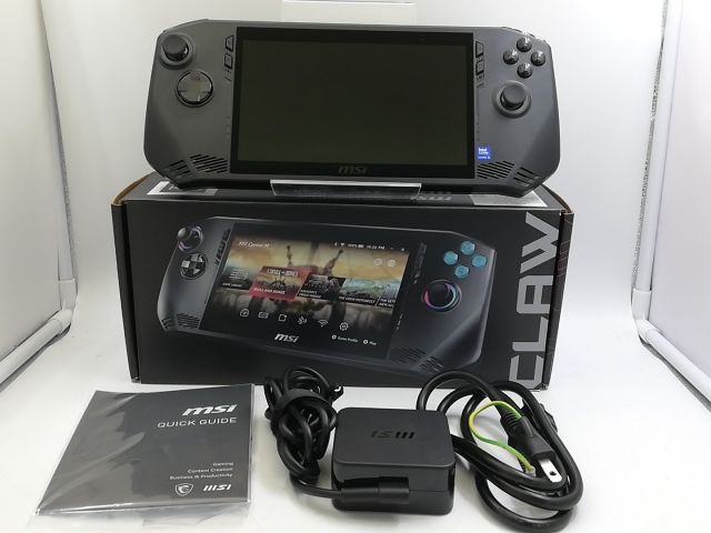 【中古】MSI Claw A1M CLAW-A1M-003JP 【Core Ultra 5 135H 16G 512G(SSD) WiFi 7インチ(1920x1080/120Hz)】【大宮東口】保証期間１ヶ月【ランクB】_6