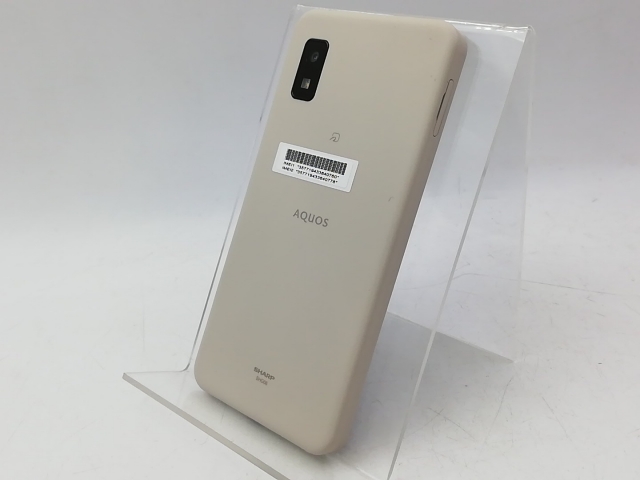 中古】SHARP au 【SIMフリー】 AQUOS wish アイボリー 4GB 64GB SHG06 