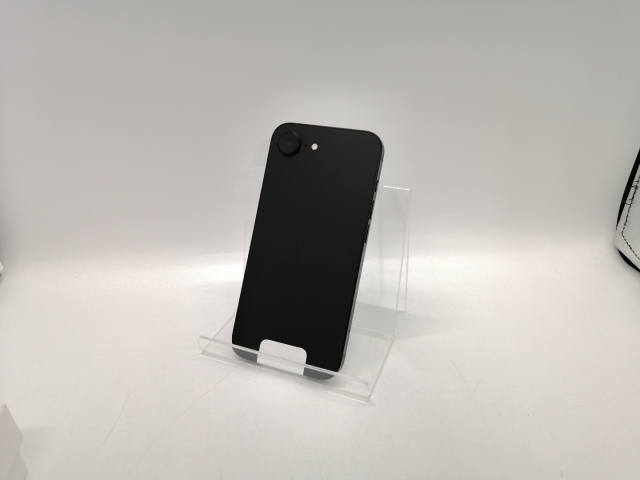 【未使用】Apple UQmobile 【SIMフリー】 iPhone 16e 128GB ブラック MD1Q4J/A【神保町】保証期間３ヶ月_1
