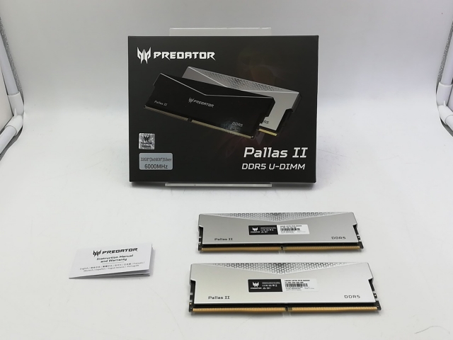 中古】DDR5 16GB 2枚組（合計32GB） DDR5-6000(PC5-48000