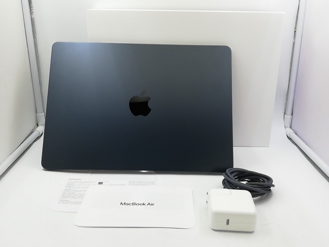 【中古】Apple MacBook Air 13インチ CTO (M2,2022) ミッドナイト M2(CPU:8C/GPU:8C)/16G/256G/30W AC【大宮東口】保証期間１ヶ月【ランクB】_7