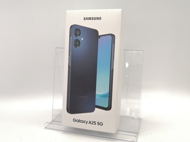 【未使用】SAMSUNG docomo 【SIMフリー】 Galaxy A25 5G ブラック 4GB 64GB SC-53F【秋葉5号】保証期間３ヶ月