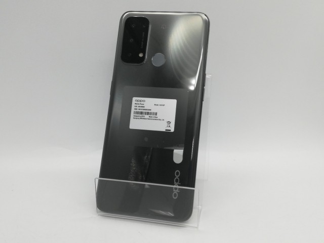 【中古】Oppo ymobile 【SIMフリー】 OPPO Reno5 A シルバーブラック 6GB 128GB A101OP【大宮東口】保証期間１ヶ月【ランクB】