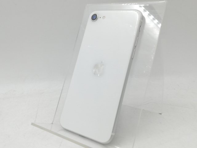 【中古】Apple docomo 【SIMロック解除済み】 iPhone SE（第2世代） 64GB ホワイト MX9T2J/A【大宮東口】保証期間１ヶ月【ランクB】
