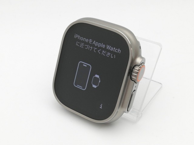 【中古】Apple Apple Watch Ultra 49mm Cellular チタニウムケース/グリーンアルパインループ L MQFP3J/A【大宮東口】保証期間１ヶ月【ラ