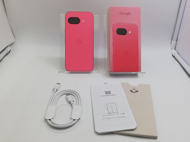 中古】Google 国内版 【SIMフリー】 Pixel 9a ピオニー 8GB 128GB