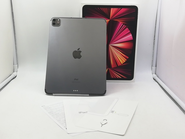 【中古】Apple SoftBank 【SIMロック解除済み】 11インチ iPad Pro（第3世代/2021） 256GB スペースグレイ MHW73J/A【大宮東口】保証期間１ヶ月【ランクA】_7