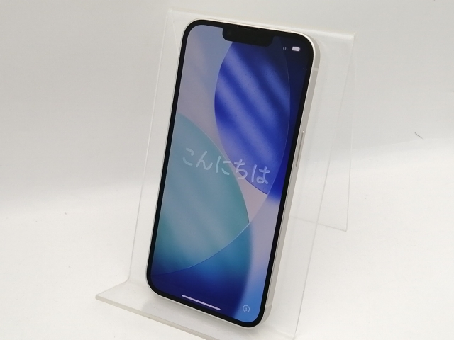中古】Apple 国内版 【SIMフリー】 iPhone 13 256GB スターライト 