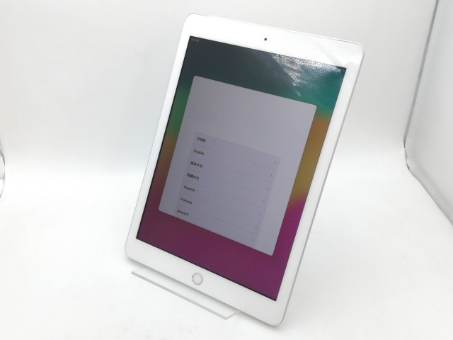 【中古】Apple au 【SIMロック解除済み】 iPad（第6世代/2018） Cellular 128GB シルバー MR732J/A【大宮東口】保証期間１ヶ月【ランクB