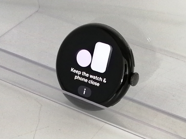 【中古】Google Pixel Watch3 LTEモデル 45mm Matte Black アルミケース/Obsidian アクティブ バンド【大宮東口】保証期間１ヶ月【ランクB】
