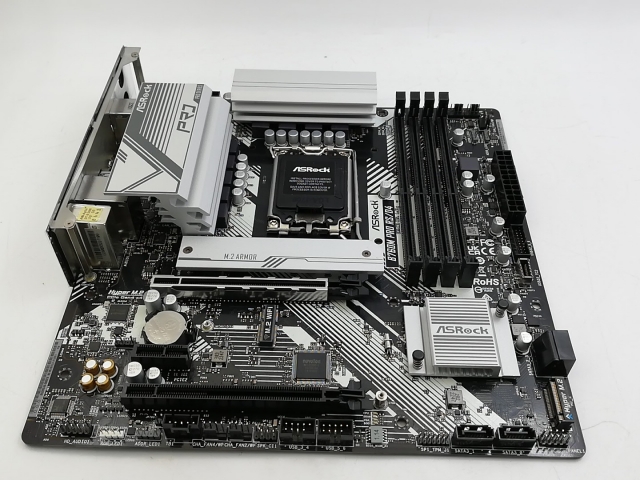 【中古】ASRock B760M Pro RS/D4 B760(DDR4)/LGA1700/MicroATX【大宮東口】保証期間１週間