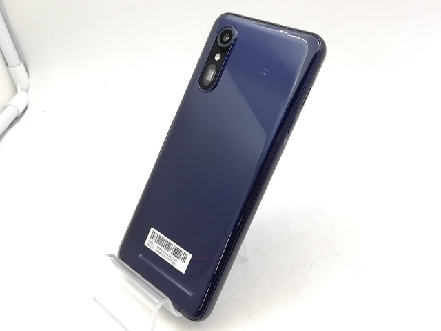 【中古】FCNT ymobile 【SIMフリー】 らくらくスマートフォン a A401FC ディープブルー 4GB 64GB【大宮東口】保証期間１ヶ月【ランクB】