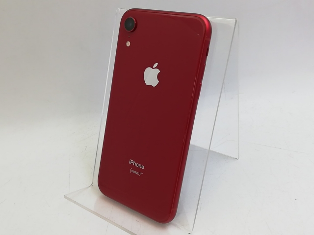【中古】Apple docomo 【SIMロック解除済み】 iPhone XR 64GB (PRODUCT)RED MT062J/A【大宮東口】保証期間１ヶ月【ランクB】