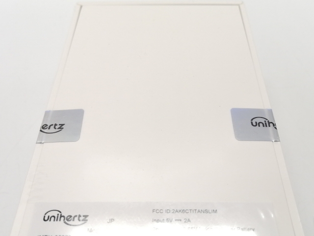 【未使用】Unihertz 国内版 【SIMフリー】 Titan Slim 6GB 256GB【大宮東口】保証期間３ヶ月