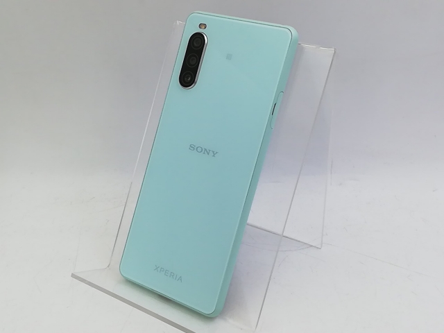 【中古】SONY ymobile 【SIMロック解除済み】 Xperia 10 II ミント 4GB 64GB A001SO【大宮東口】保証期間１ヶ月【ランクB】