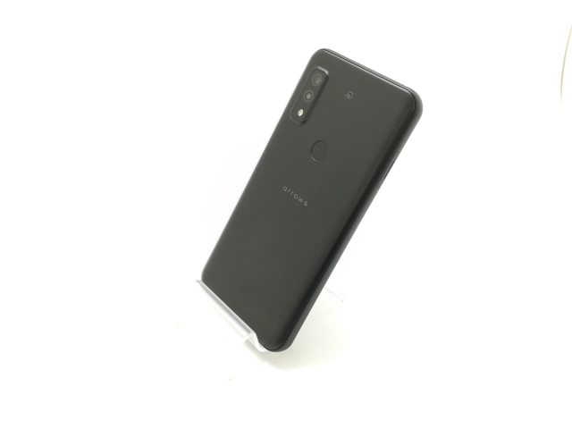 au arrows We FCG01 ブラック 本体 白ロム SIMロック解除済み SIM