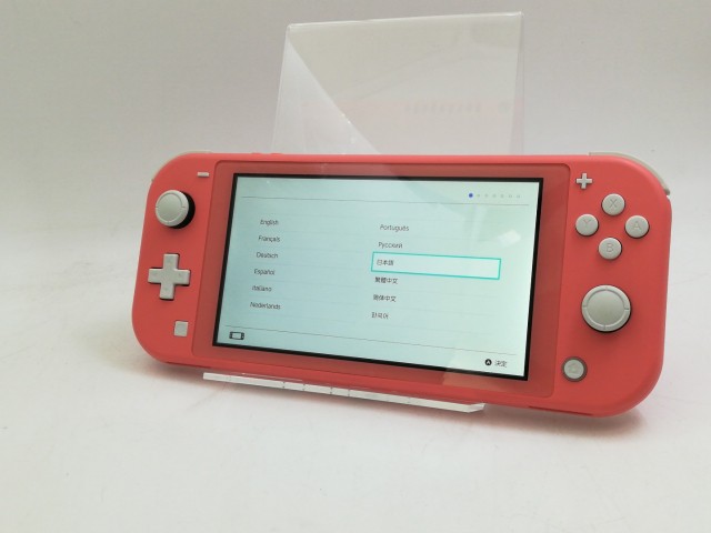 【中古】Nintendo Switch Lite 本体 コーラル HDH-S-PAZAA【大宮東口】保証期間１ヶ月【ランクB】