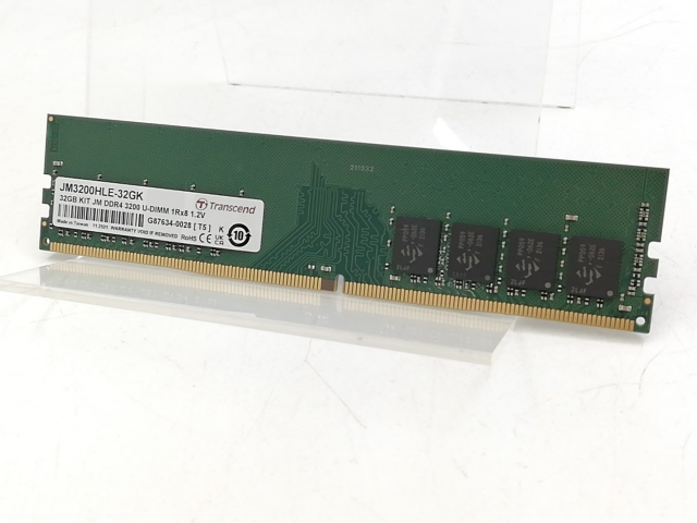 【中古】DDR4 16GB PC4-25600(DDR4-3200)【デスクトップPC用】【大宮東口】保証期間１週間