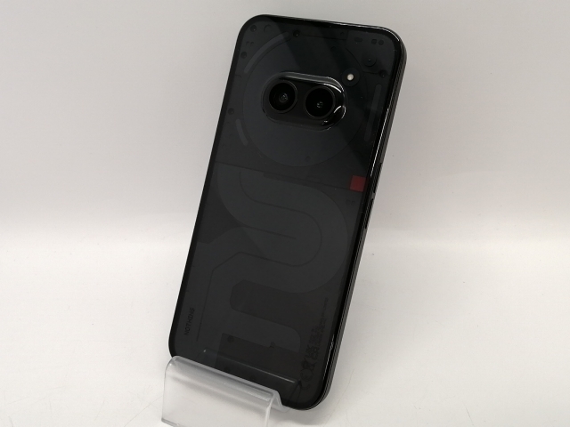 【中古】NOTHING 国内版 【SIMフリー】 Nothing Phone (2a) 8GB 128GB ブラック【大宮東口】保証期間１ヶ月【ランクC】