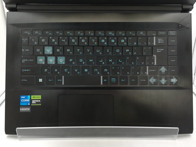 【中古】MSI Thin 15 B12U Thin-15-B12UC-3004JP ブラック【i5-12450H 16G 1T(SSD) RTX3050 WiFi 15.6LCD】【大宮東口】保証期間１ヶ月【ランクA】_6