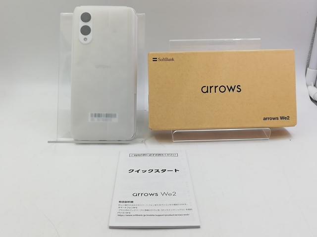 【未使用】FCNT SoftBank 【SIMフリー】 arrows We2 ミストホワイト 4GB 64GB A402FC【大宮東口】保証期間３ヶ月_2