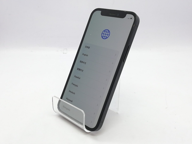 【中古】Apple 楽天モバイル 【SIMフリー】 iPhone 12 mini 128GB ブラック MGDJ3J/A【立川フロム中武】保証期間１ヶ月【ランクB】_1