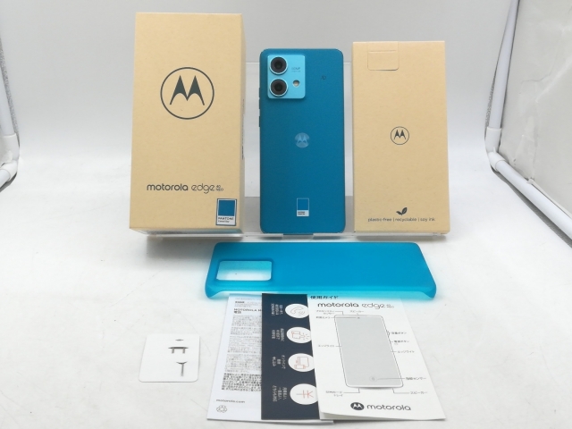 中古】MOTOROLA 国内版 【SIMフリー】 edge 40 neo カリビアン