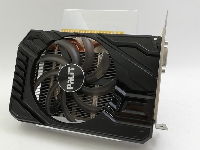 【中古】Palit GeForce GTX 1660 Ti StormX 6GB（NE6166T018J9-161F）GTX1660Ti/6GB(GDDR6)【神殿東口】言いはなつ継続期間１週