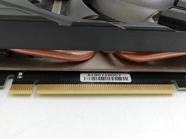 【中古】Palit GeForce GTX 1660 Ti StormX 6GB（NE6166T018J9-161F）GTX1660Ti/6GB(GDDR6)【神殿東口】言いはなつ継続期間１週