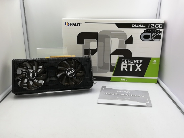 GeForce RTX 3060 Dual OC 12GB (PALIT) グラフィックボード 中古