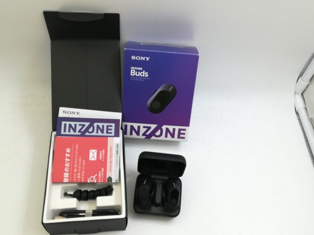 【中古】SONY INZONE Buds WF-G700N [ブラック]【東池袋1丁目】保証期間１ヶ月【ランクB】