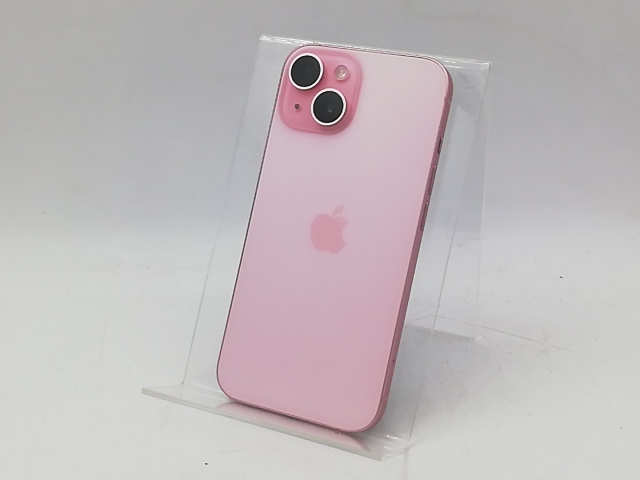 【中古】Apple docomo 【SIMフリー】 iPhone 15 128GB ピンク MTMJ3J/A【大宮東口】保証期間１ヶ月【ランクA】