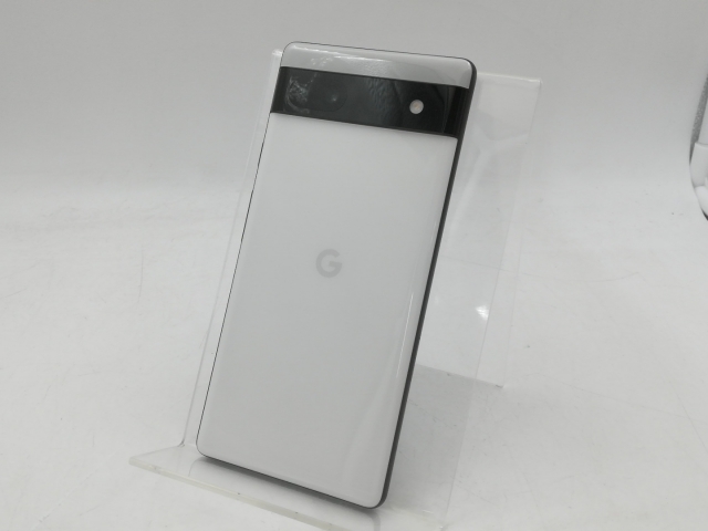 中古)GOOGLE Google Pixel 6a 128GB チョーク GB17L Softbank