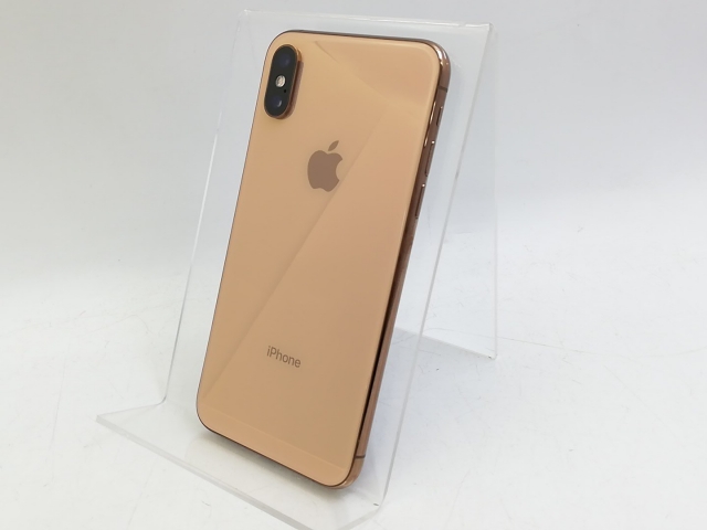 【中古】Apple docomo 【SIMロック解除済み】 iPhone XS 256GB ゴールド MTE22J/A【池袋東口】保証期間１ヶ月【ランクA】