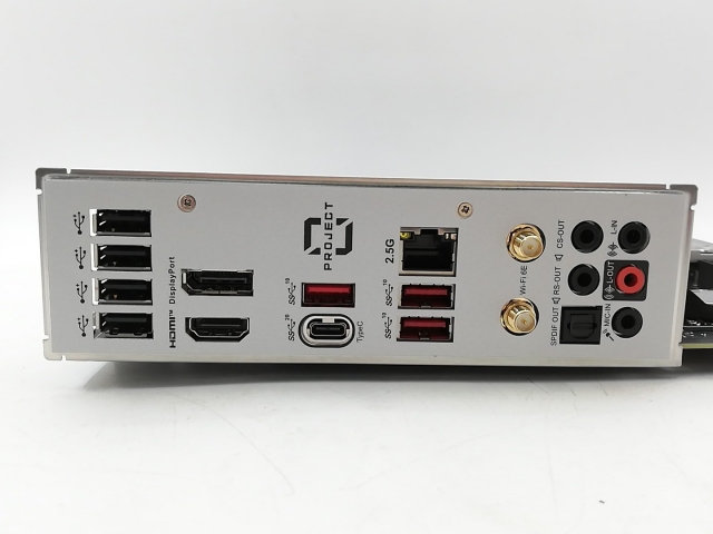【中古】MSI B760M PROJECT ZERO B760(DDR5)/LGA1700/MicroATX【大宮東口】保証期間１週間_5
