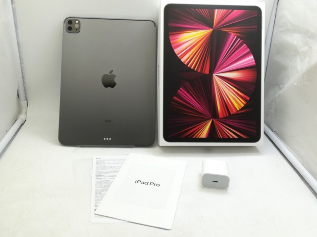 【中古】Apple iPad Pro 11インチ（第3世代） Wi-Fiモデル 128GB スペースグレイ MHQR3J/A【大宮東口】保証期間１ヶ月【ランクB】