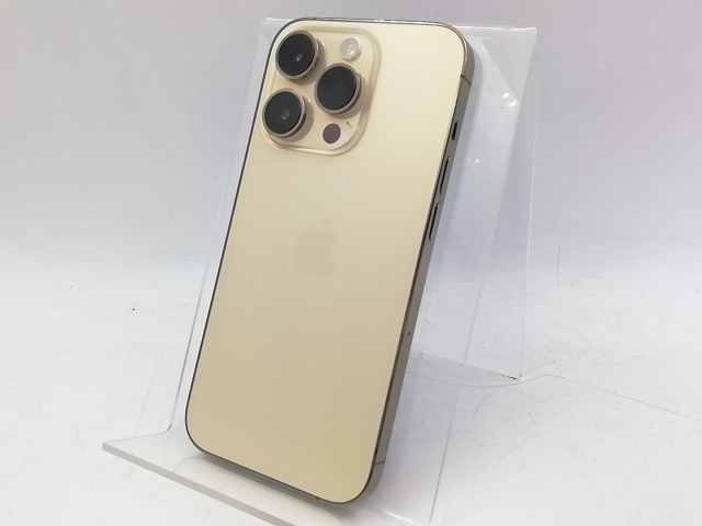 【中古】Apple 国内版 【SIMフリー】 iPhone 14 Pro 128GB ゴールド MQ073J/A【大宮東口】保証期間１ヶ月【ランクB】