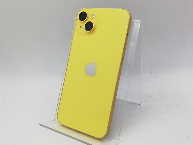 【中古】Apple docomo 【SIMフリー】 iPhone 14 Plus 256GB イエロー MR633J/A【大宮東口】保証期間１ヶ月【ランクA】