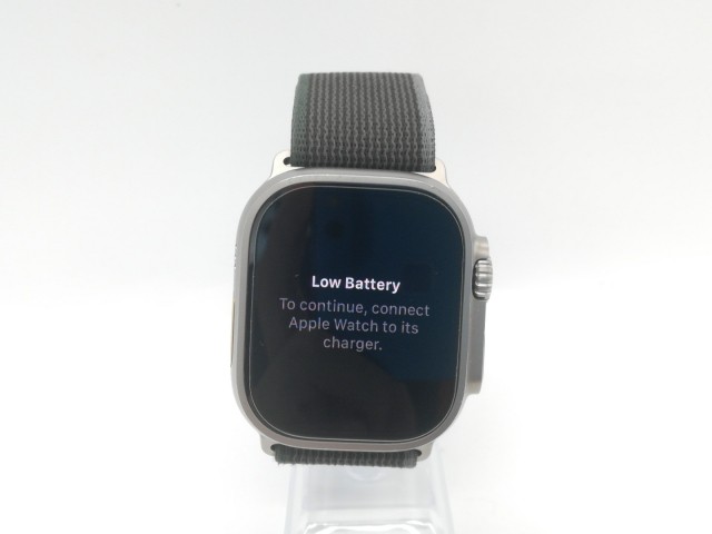 【中古】Apple Apple Watch Ultra2 49mm Cellular チタニウムケース/オリーブアルパインループ(M) MREY3J/A【大宮東口】保証期間１ヶ月【