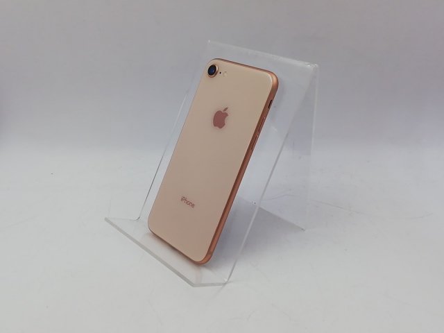 中古】Apple au 【SIMロック解除済み】 iPhone 8 64GB ゴールド MQ7A2J 