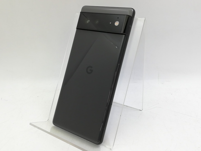 【中古】Google 国内版 【SIMフリー】 Pixel 6 ストーミーブラック 8GB 128GB GR1YH【大宮東口】保証期間１ヶ月【ランクA】