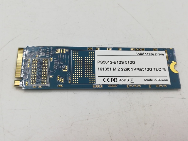 中古】各社 512GB SSD (M.2 2280/PCIe3.0 NVMe)【大宮東口】保証期間1