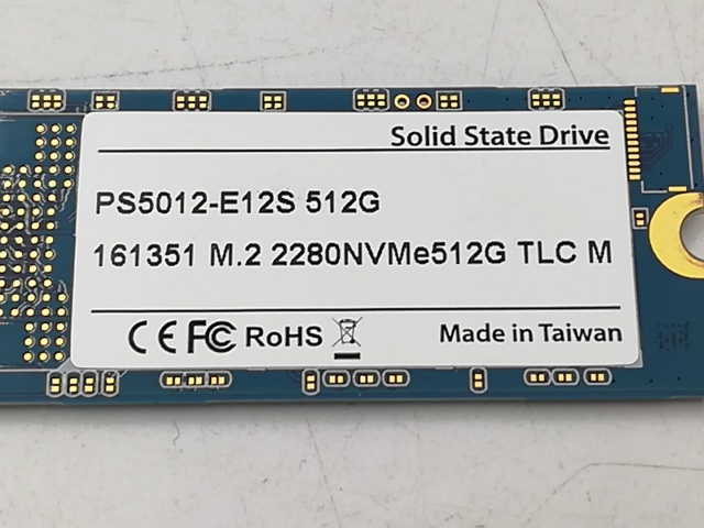 中古】各社 512GB SSD (M.2 2280/PCIe3.0 NVMe)【大宮東口】保証期間1