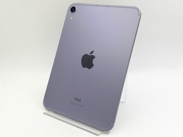 【中古】Apple 国内版 【SIMフリー】 iPad mini（第6世代/2021） 256GB パープル MK8K3J/A【大宮東口】保証期間１ヶ月【ランクC】