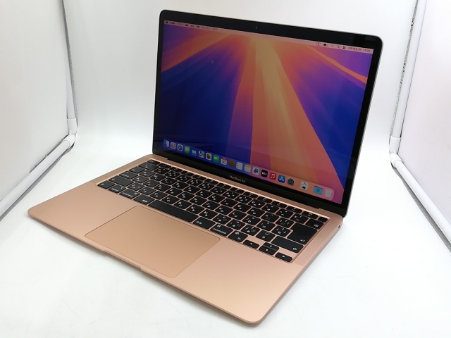 【中古】Apple MacBook Air 13インチ CTO (M1・2020) ゴールド Apple M1(CPU:8C/GPU:8C)/16G/1T【大宮東口】保証期間１ヶ月【ランクA】