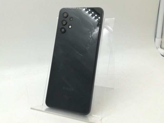 【中古】SAMSUNG au 【SIMロック解除済み】 Galaxy A32 5G オーサムブラック 4GB 64GB SCG08【川越クレアモール】保証期間１ヶ月【ランク