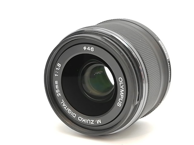 【中古】OLYMPUS M.ZUIKO DIGITAL 25mm F1.8 ブラック (MFTマウント)【高崎モントレー】保証期間１ヶ月【ランクB】